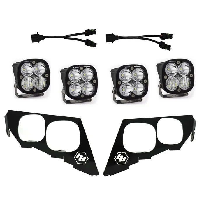 Baja Designs Squadron Unlimited Headlight Kit: 20-21 Arctic Cat, 18-19 Wildcat XX – 447096