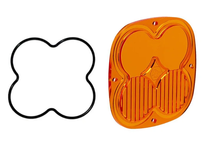 Baja Designs XL Light Pod Lens Kit, Driving/Combo, Factory Amber – 660135