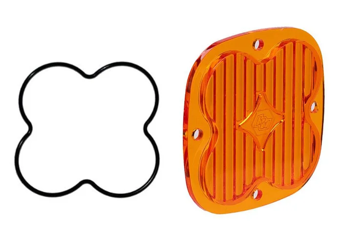 Baja Designs XL Light Pod Lens Kit, Wide Cornering, Factory Amber – 660136