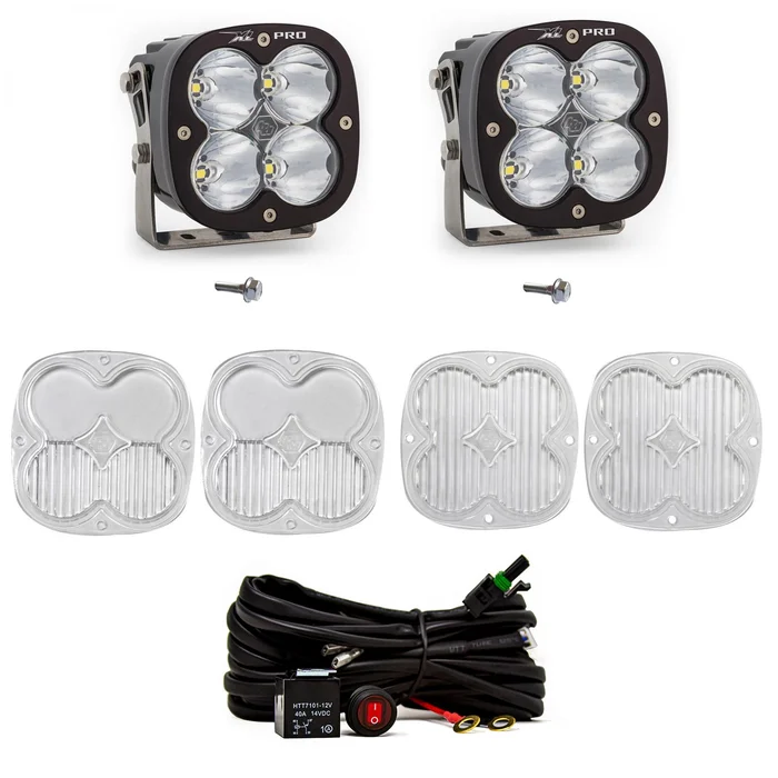 Baja Designs XL Pro A-Pillar Light Kit, Toggle Harness: 21+ Bronco, Bronco Raptor – 447752