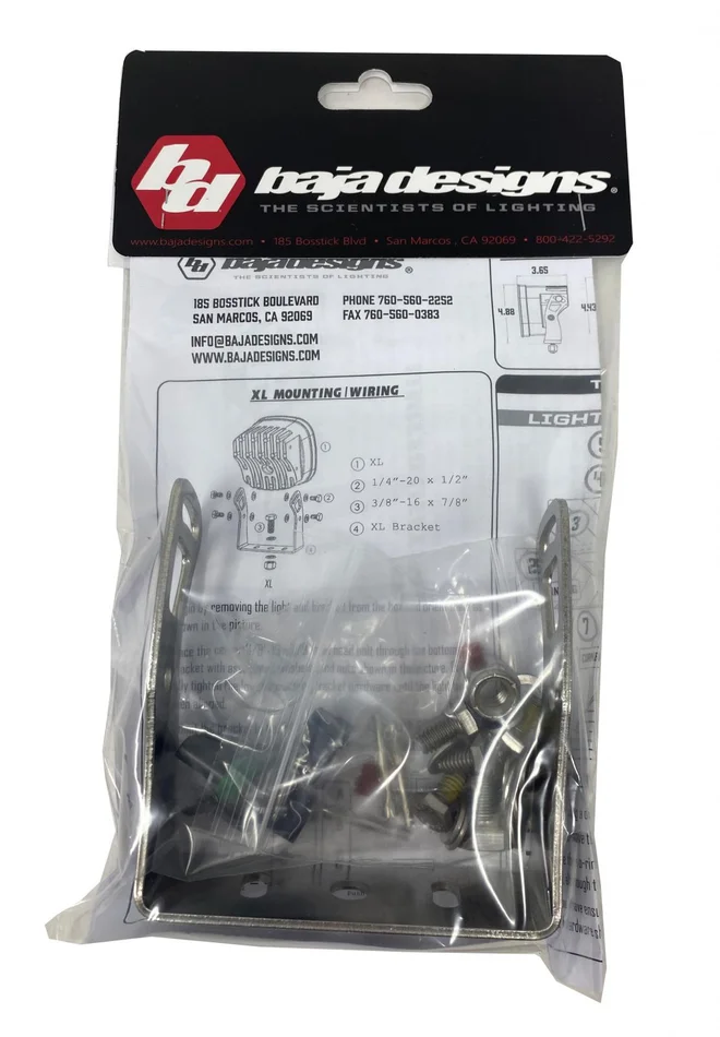 Baja Designs XL Series Parts Bag – 660308