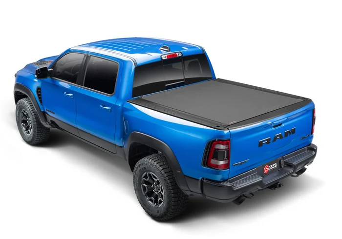 BakFlip Revolver X4s Tonneau Cover: 12-22 Classic RAM 1500/2500/3500 w/ RamBox 6'4″ Bed, 20-22 2500/3500 (New Body Style) – 80213RB