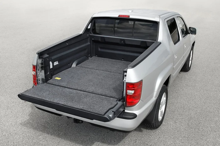 BedRug BMH17RBS BEDMAT FOR SPRAY-IN OR NO BED 17+ RIDGELINE (2PC FLR ACCOM FULL USE OF TRUNK)