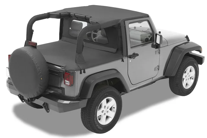 Bestop Jeep Wrangler JK, 2-Door, Targa Bikini – 52580-35