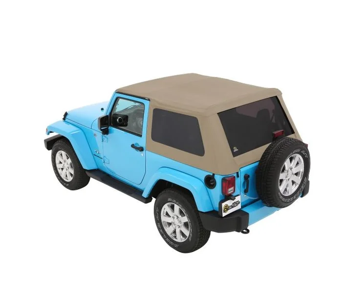 Bestop Jeep Wrangler JK, 2-Door Trektop – 56852-74