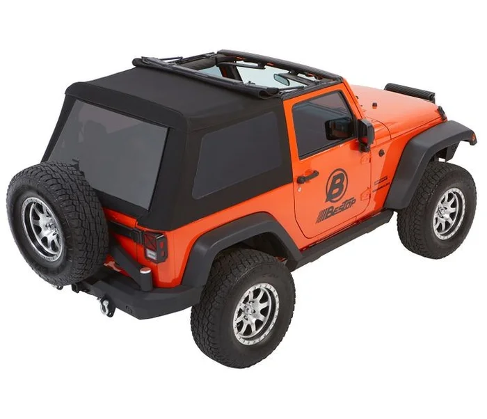 Bestop Jeep Wrangler JK, 2-Door Trektop Glide – 54922-35