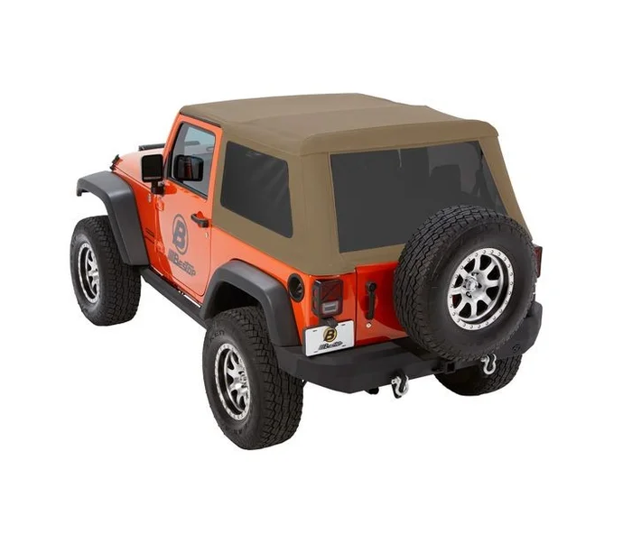 Bestop Jeep Wrangler JK, 2-Door Trektop Glide – 54922-71
