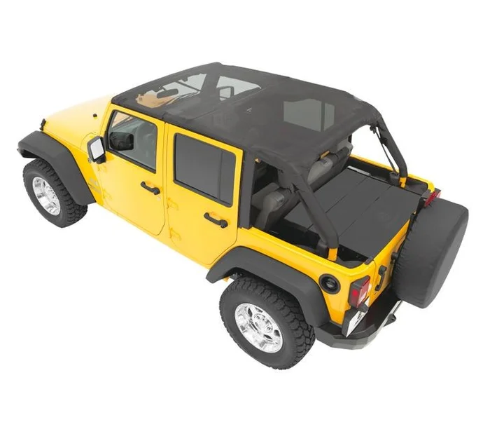 Bestop Jeep Wrangler JK, 4-Door, Safari Cable Bikini – 52594-11