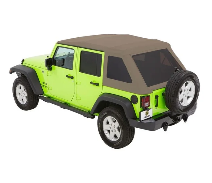 Bestop Jeep Wrangler JK, 4-Door Trektop Glide – 54923-74