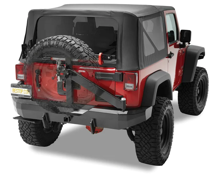 Bestop Jeep Wrangler JK, Rear Bumper – 42934-01