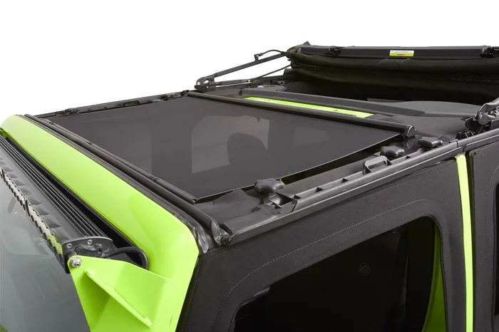 Bestop Jeep Wrangler JK, Retractable Sunshade – 52405-11