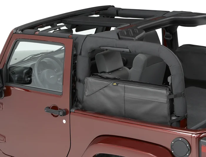 Bestop Jeep Wrangler JK, Wrangler JL, 2-Door Saddlebag/Duffle – 54110-35