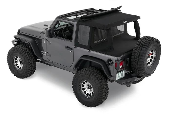 Bestop Jeep Wrangler JL, 2-Door Halftop Kit – 80101-17