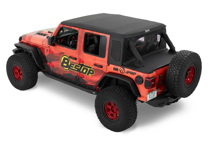 Bestop Jeep Wrangler JL, 4-Door Halftop – 80100-35