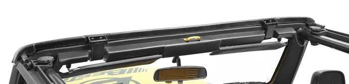 Bestop Jeep Wrangler TJ Windshield Header – 55014-01