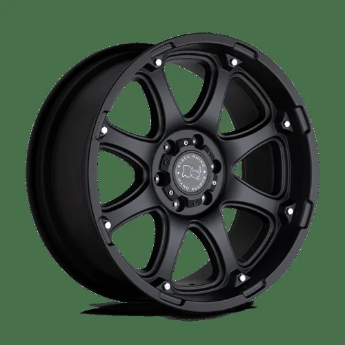 Black Rhino Hard Alloys BR GLAMIS 20X9 8X165 -12 122 M-BLK