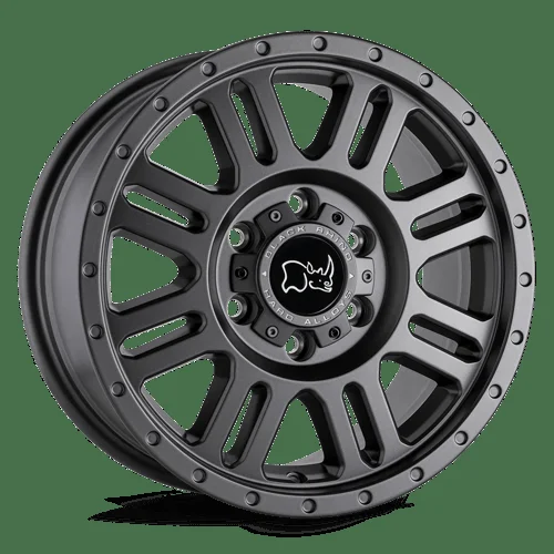 Black Rhino Hard Alloys YELLOWSTONE 17X8 6X130 +38 84 M-GNMTL