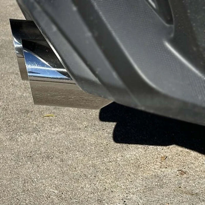 BLOX Racing 2022+ WRX Muffler Delete / Axle Back Single Wall 4in – Polished Tips