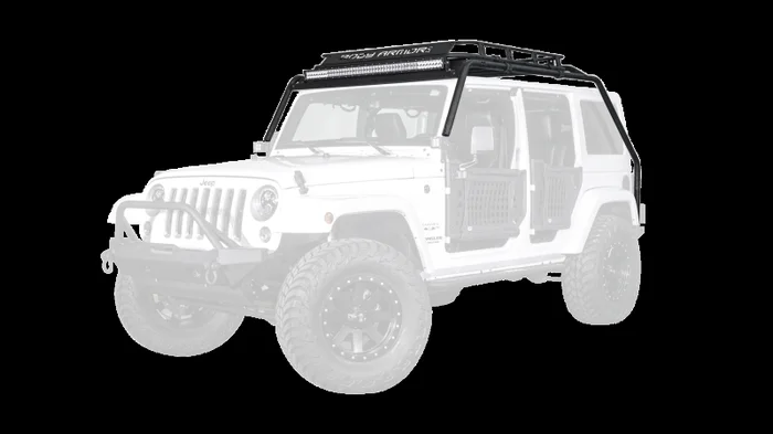 Body Armor 4×4 07-18 Jeep Wrangler JK Windshield Light Bar
