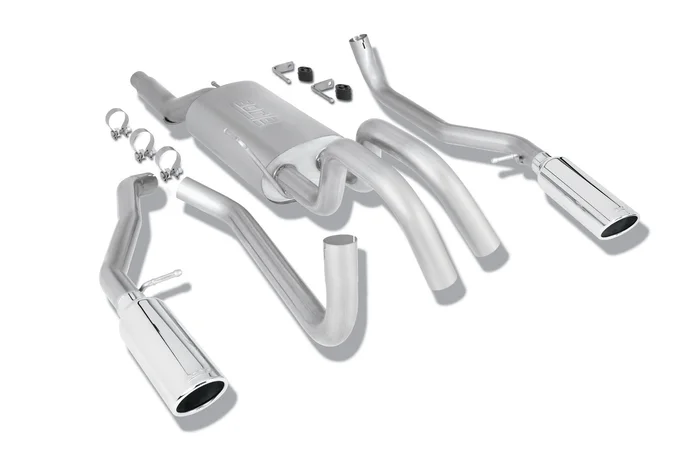 Borla 09-10 Ford F-150 Cat-Back Exhaust System Touring Split Rear – 140291