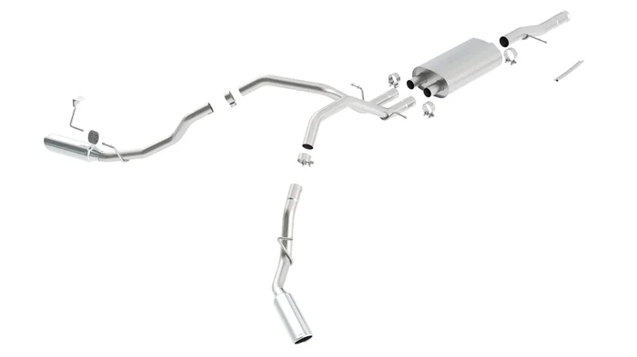 Borla 09-13 Chevrolet Silverado 1500/ GMC Sierra 1500 Cat-Back Exhaust System Touring Side – 140342