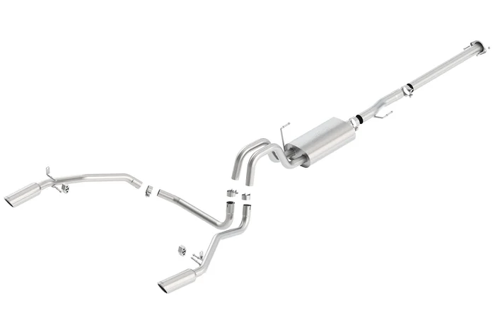 Borla 11-14 Ford F-150 3.5L EcoBoost Cat-Back Exhaust System S-Type Split Rear – 140466