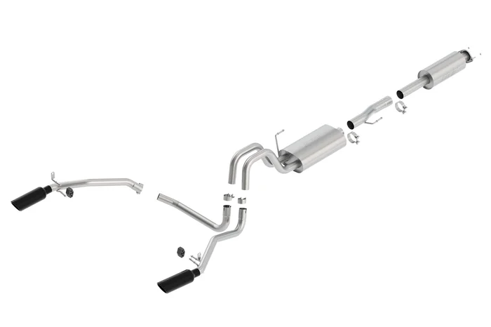 Borla 11-14 Ford F-150 Cat-Back Exhaust System S-Type Split Rear – 140416BC
