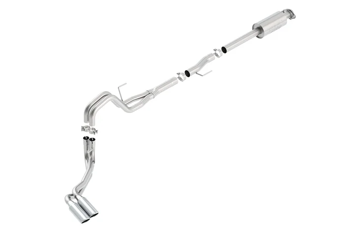 Borla 15-20 Ford F-150 2.7L/ 3.5L EcoBoost/ 5.0L V8/ 18-20 3.3L V6 Cat-Back Exhaust System ATAK Rear – 140619