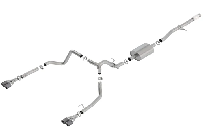 Borla 19-22Silverado/ Sierra 1500 Cat-Back Exhaust System S-Type – 140770CF