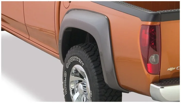 Bushwacker 04-12 GMC Canyon Extend-A-Fender Style Flares 2pc 61.1/72.8in Bed – Black