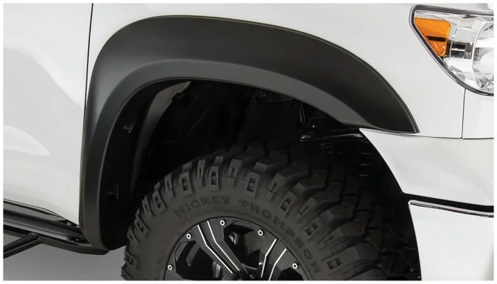 Bushwacker 07-13 Toyota Tundra Extend-A-Fender Style Flares 2pc – Black