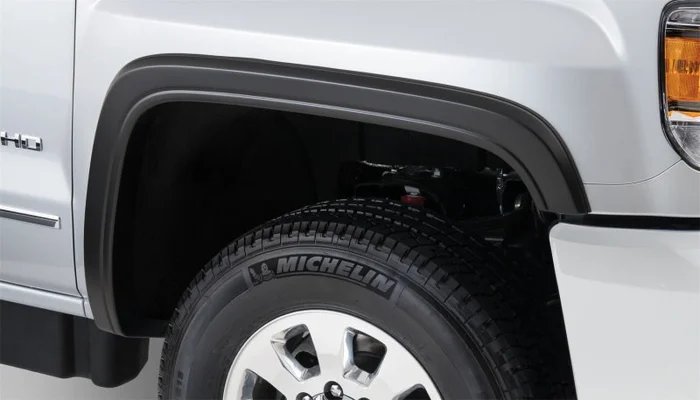Bushwacker 07-14 GMC Sierra 2500 HD OE Style Flares 2pc – Black