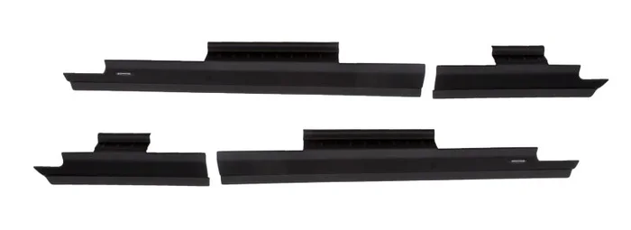 Bushwacker 09-18 RAM 1500 Extended Cab Trail Armor Rocker Panel and Sill Plate Cover – Black