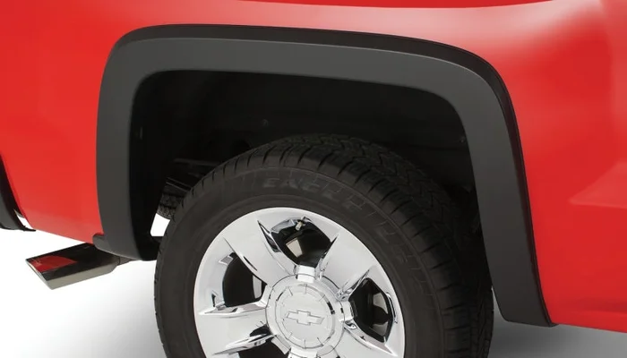 Bushwacker 15-18 Chevy Silverado 2500 HD Fleetside OE Style Flares 2pc 78.8/97.8in Bed – Black