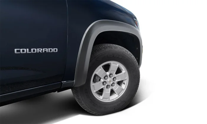 Bushwacker 15-19 Chevy Colorado OE Style Fender Flares 2pc Front – Black