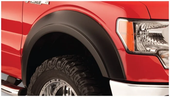 Bushwacker 19-22 Ram 1500 (Excl. Rebel/TRX) 67.4 & 76.3in Bed Extend-A-Fender Flares 4pc – Smth Blk
