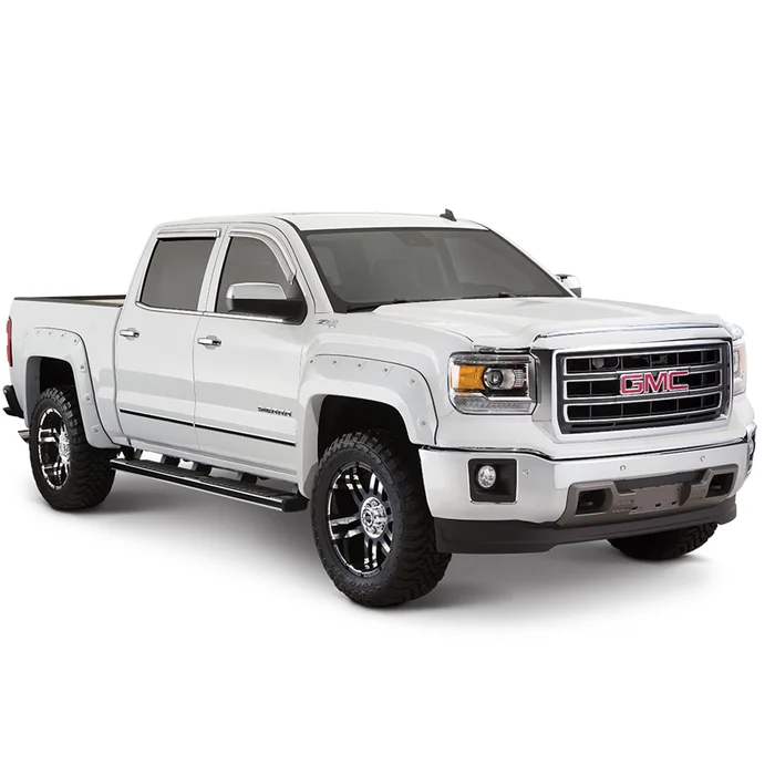 Bushwacker Front and Rear GM 2500/3500 Pocket Painted Fender Flares, Iridium Metallic – 40967-84