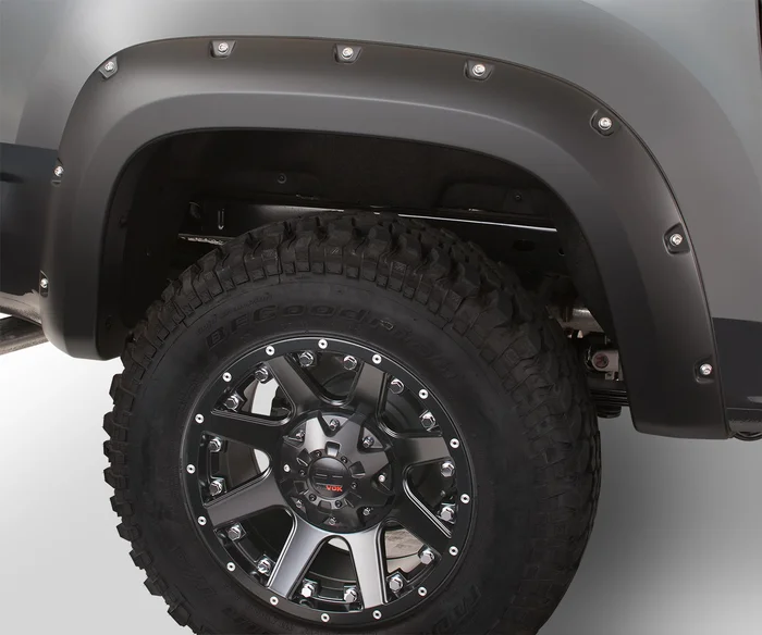 Bushwacker Rear GM 1500 Pocket Fender Flares, Black – 40102-02