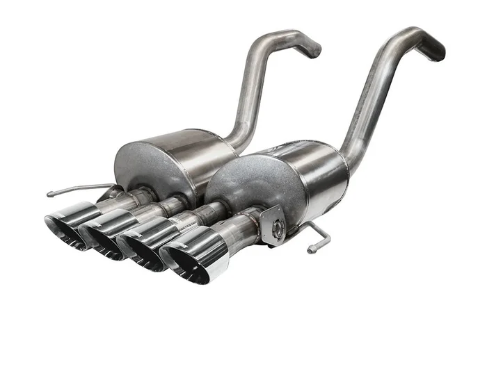 C7 Corvette Exhaust: Axle-Back NPP w/ Quad 4.5″ Tips | 2015-19 Z06/GS/ZR1 – Corsa Performance
