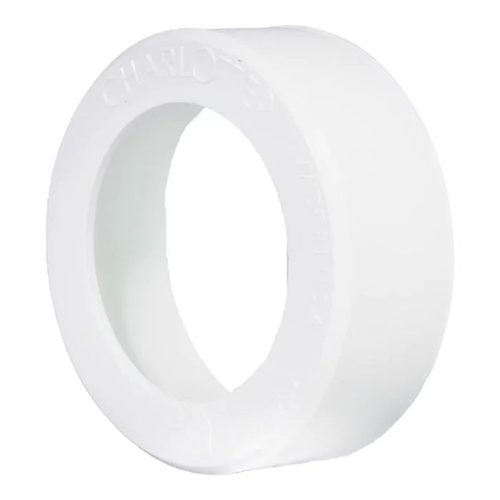 Charlotte Pipe – PVC001072000 – 6 in. Spigot X 4 in. D Hub PVC Flush Bushing 1 pk