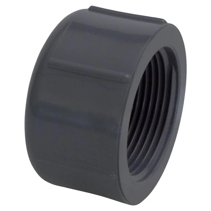 Charlotte Pipe – PVC081171200 – Schedule 80 3/4 in. MPT x 3/4 in. Dia. FPT PVC Threaded Cap