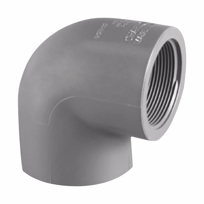 Charlotte Pipe – PVC083010800 – Schedule 80 3/4 in. Socket x 3/4 in. Dia. FPT PVC 90 Degree Elbow