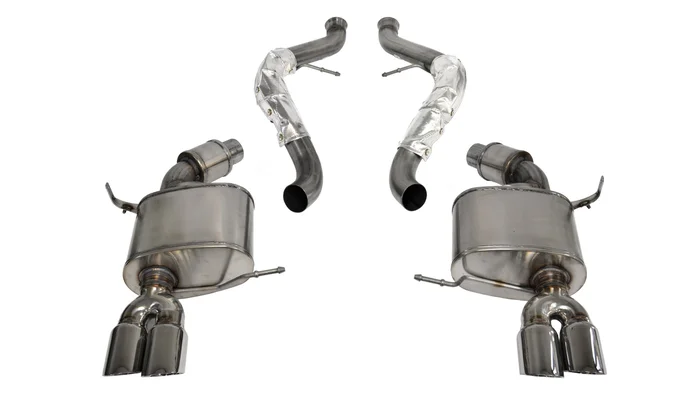 Corsa Performance 2.5in. Cat-Back Sport Dual Rear Exhaust 3.0in. Polished Tips 08-12 BMW M3 E90 – 14569