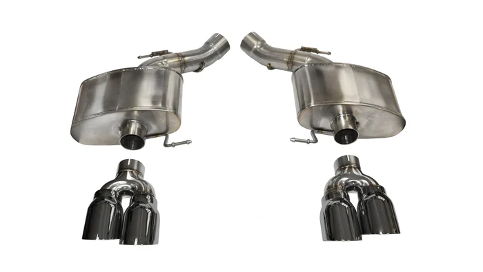 Corsa Performance 3.0in. Axle-Back Sport Dual Exhaust 4.0in. Polished Tips 12-18 BMW M6 F06/F12/F13 4.4L V8 – 14929