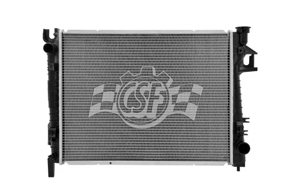 CSF 02-03 Dodge Ram 1500 5.9L OEM Plastic Radiator – 3715
