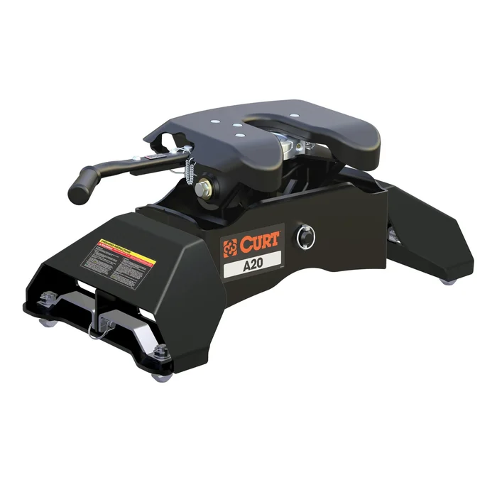 CURT 16034 A20 5th Wheel Hitch, Select Ford F-250, F-350, F-450, 8′ Bed Puck System