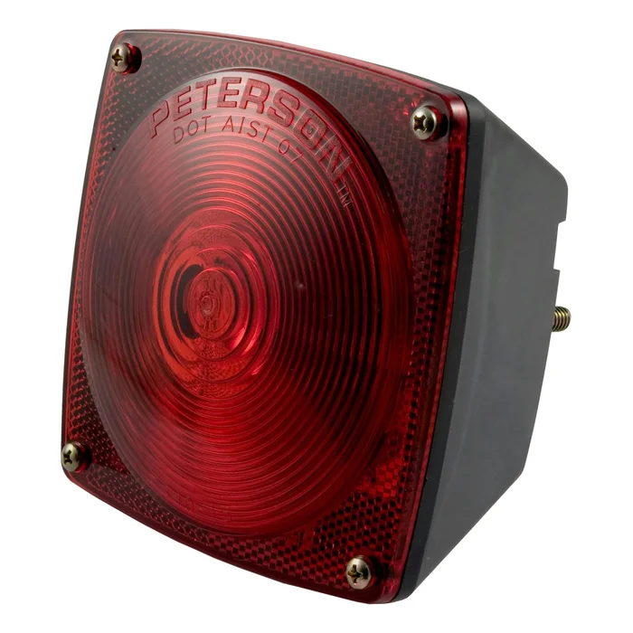 CURT 53441 Combination Driver-Side Trailer Light with License Plate Illumination