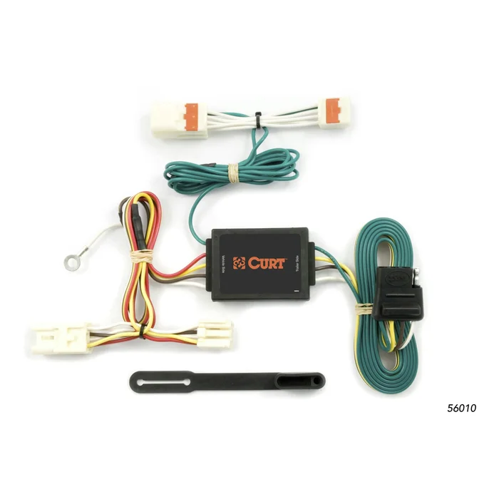 CURT 56010 Custom Wiring Harness, 4-Way Flat Output, Select Mazda MPV Van