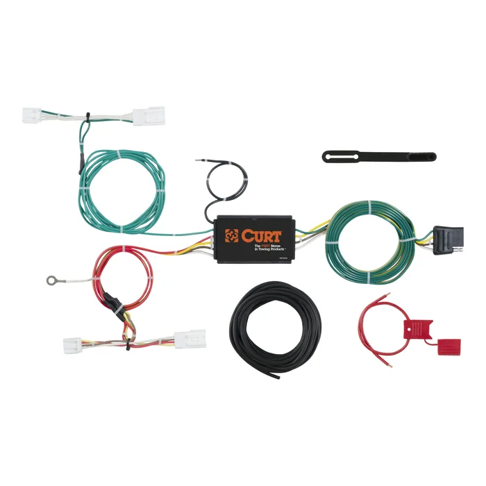 CURT 56268 Custom Wiring Harness, 4-Way Flat Output, Select Lexus NX200t, NX300h