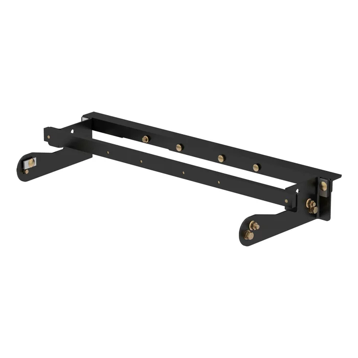 CURT 60624 Double Lock EZr Gooseneck Install Brackets, Select Silverado, Sierra 2500, 3500